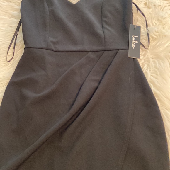 LULUS Dress size S brand new with tag color black length 33” bust 26” - Picture 12 of 12